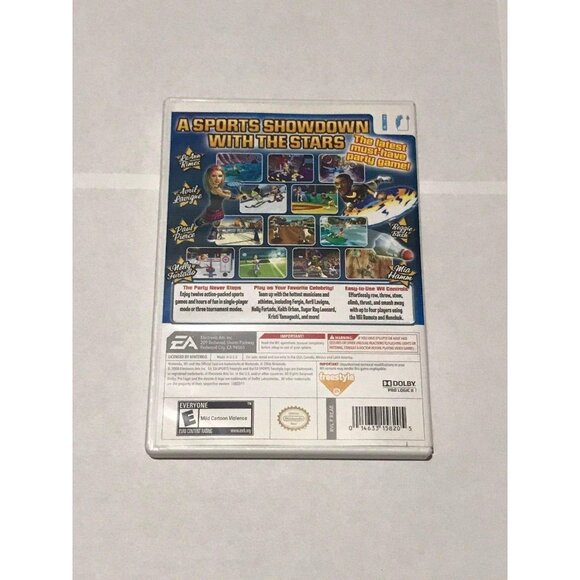Nintendo Wii Celebrity Sports Showdown (Mint) - Picture 2 of 5